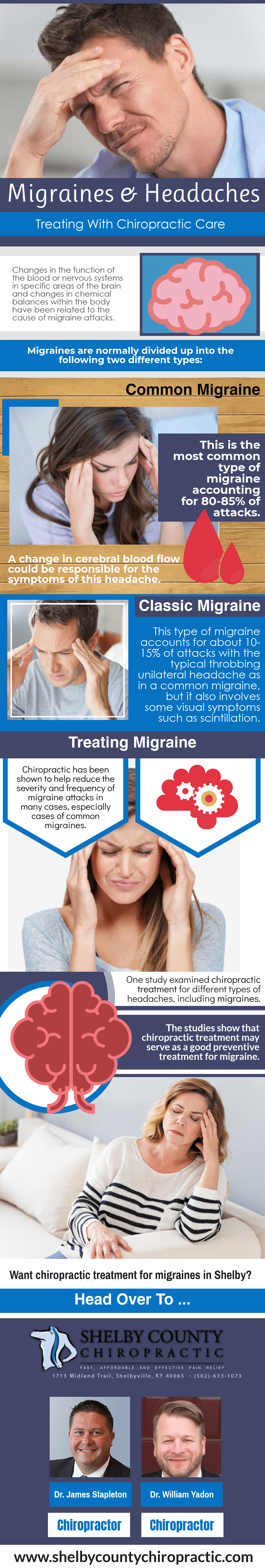 Migraines and Headaches-Treating With Chiropractic Care